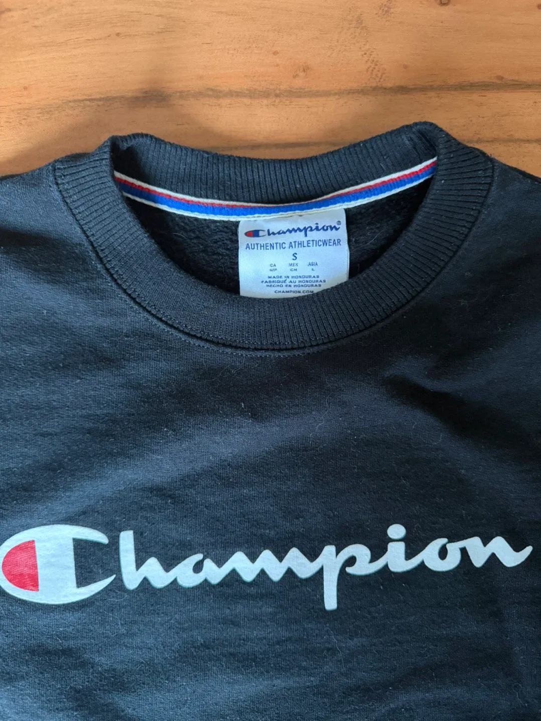Champion Authentic Athleticwear Black Sweatshirt - Size S image indicator(3)