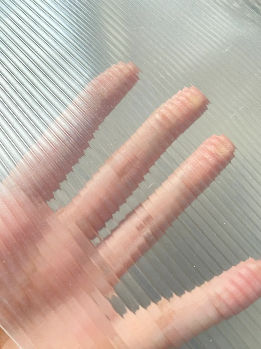 Washable, Non-Slip, Oil-Proof, Waterproof Clear Shelf Liner image indicator(5)