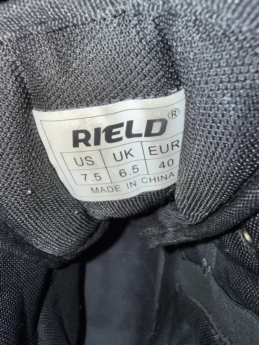 RIELD Black Leather Boots - US Size 7.5 image indicator(4)