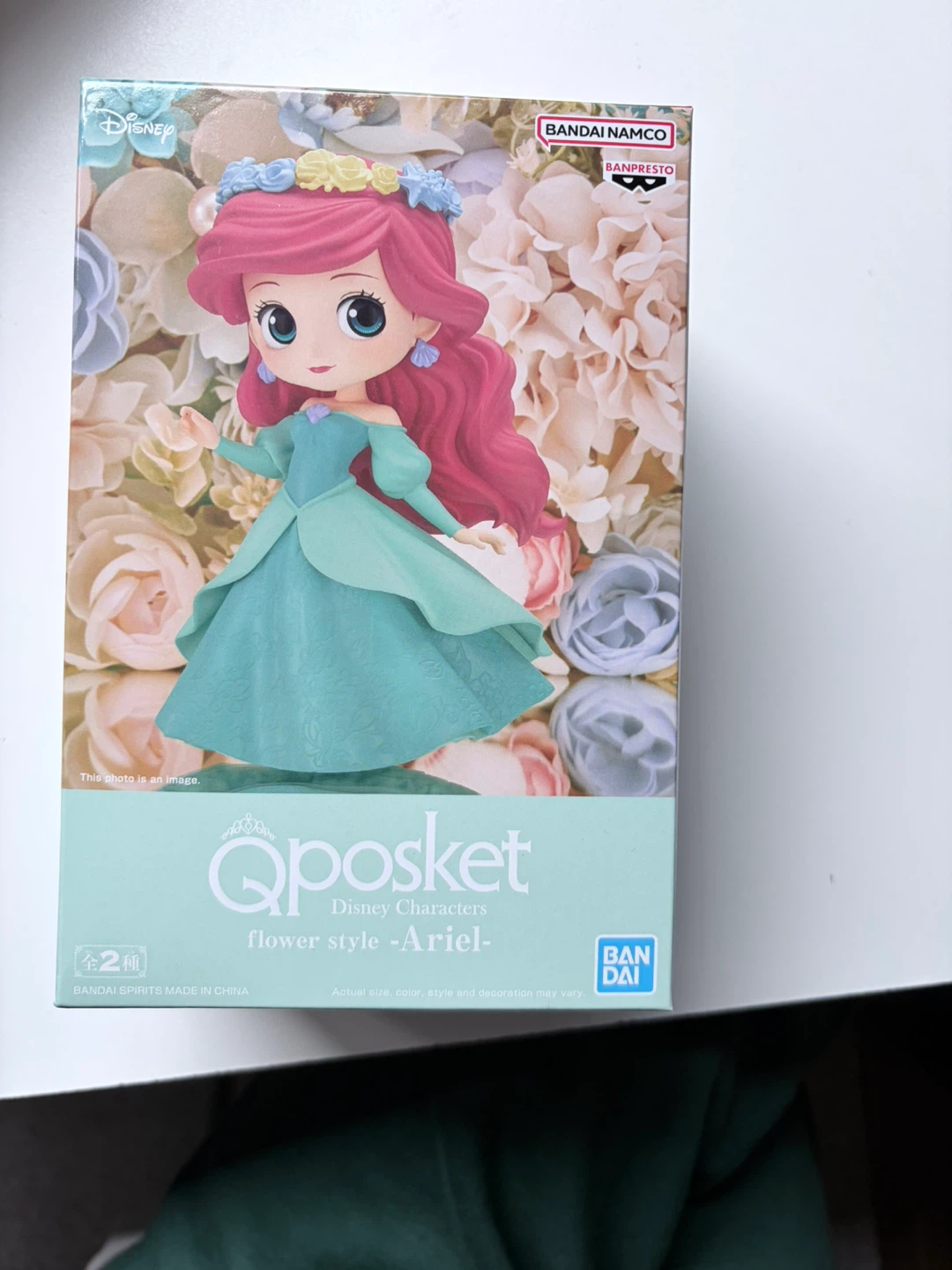 Disney Q Posket Ariel Flower Style Figurine - photo 2