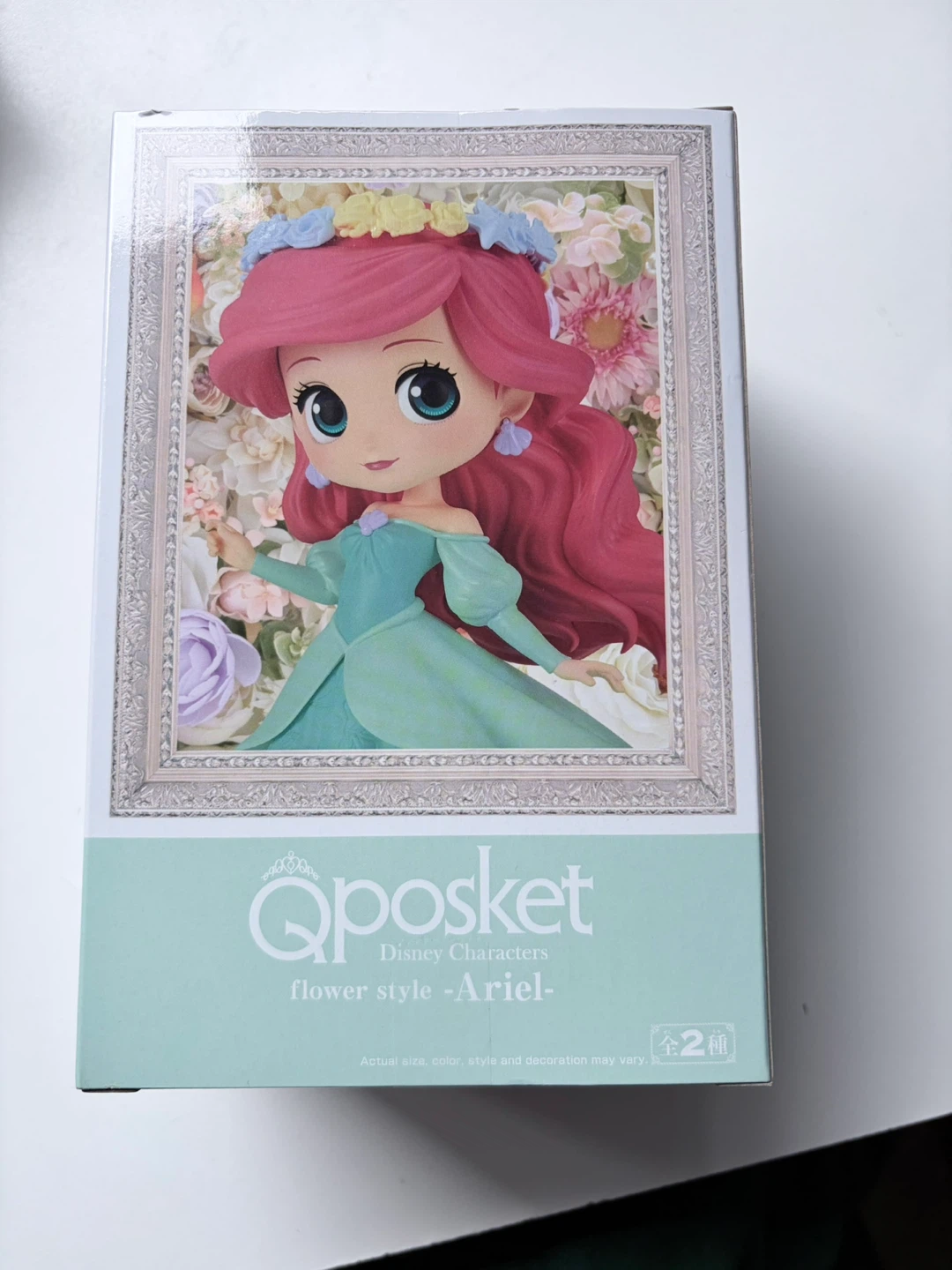 Disney Q Posket Ariel Flower Style Figurine