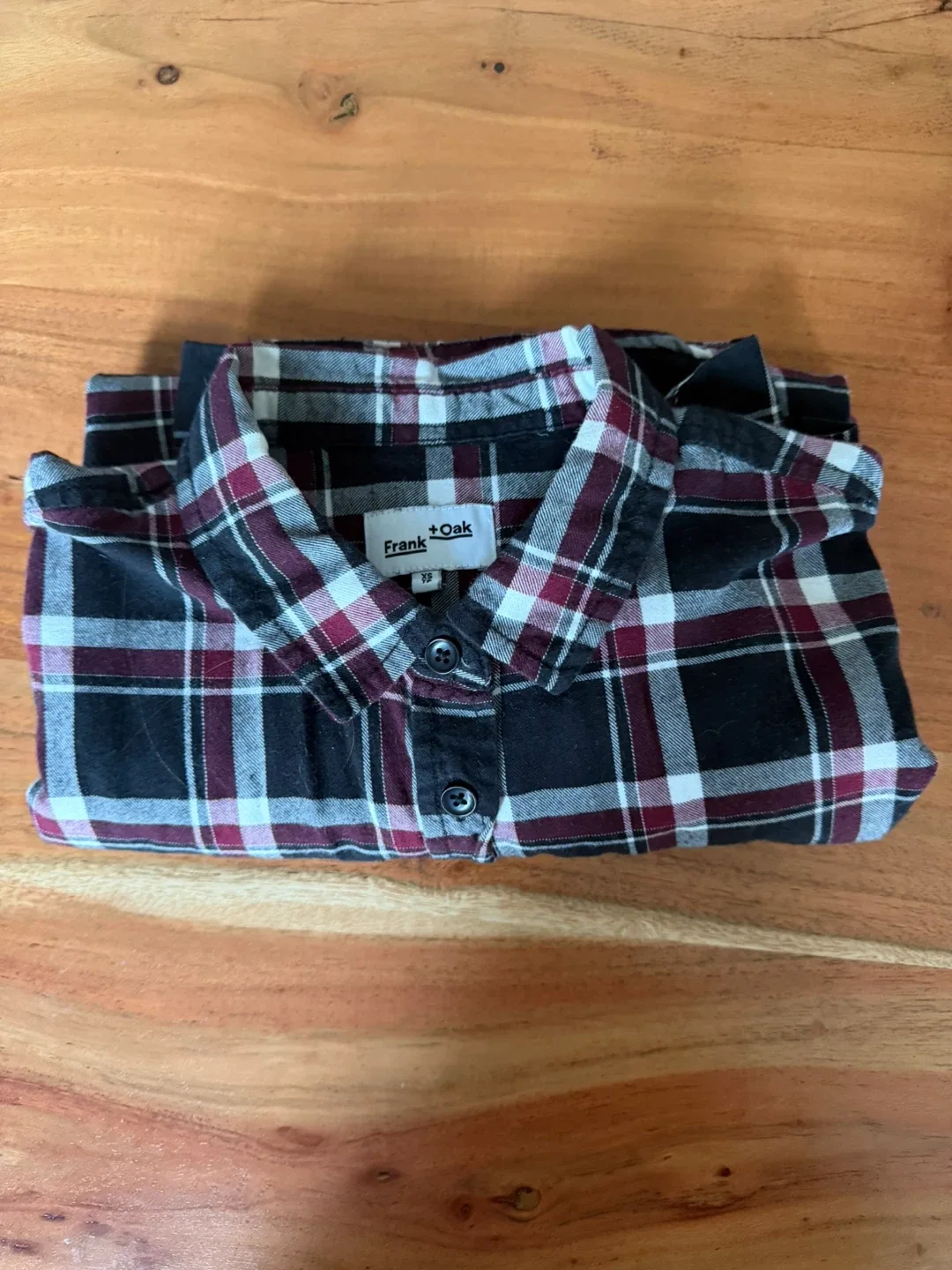 Frank and Oak Flannel Shirt - Size XS