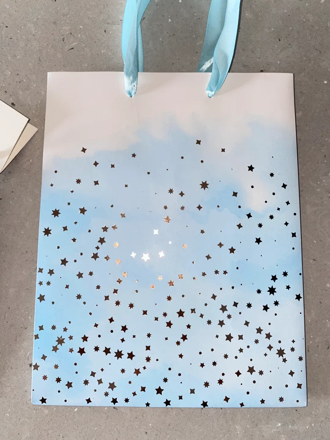 Pack of 2 Blue Gift Bag Set image indicator(2)