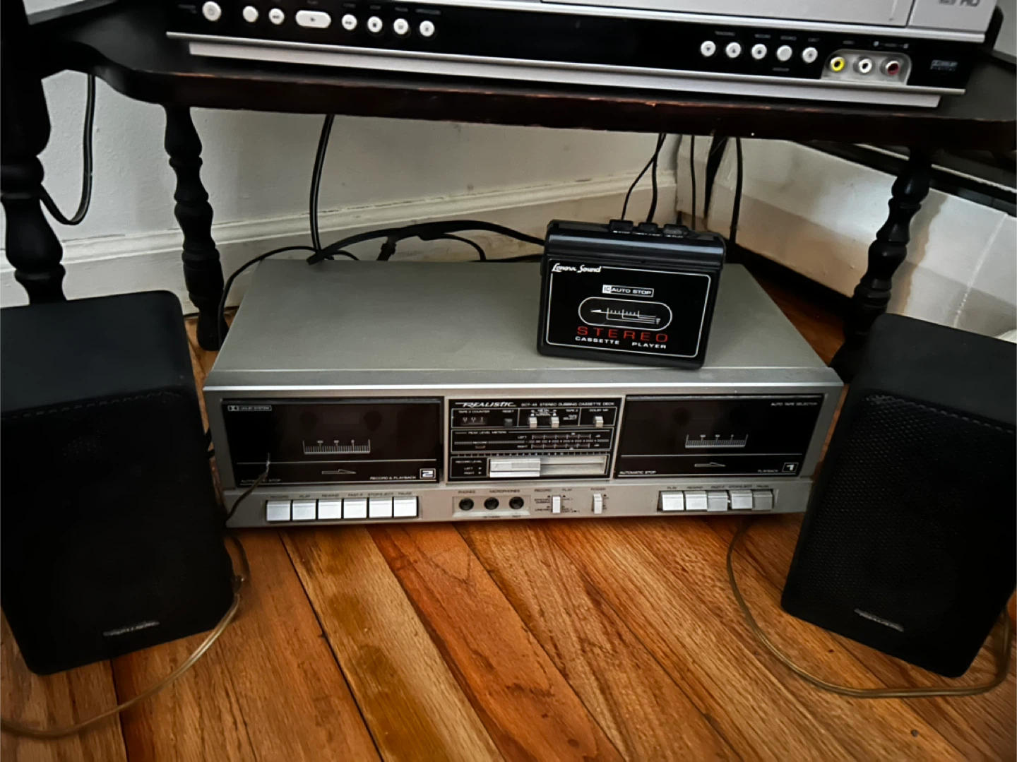 Realistic Stereo Double Cassette Deck & Optimus Receiver - photo 5