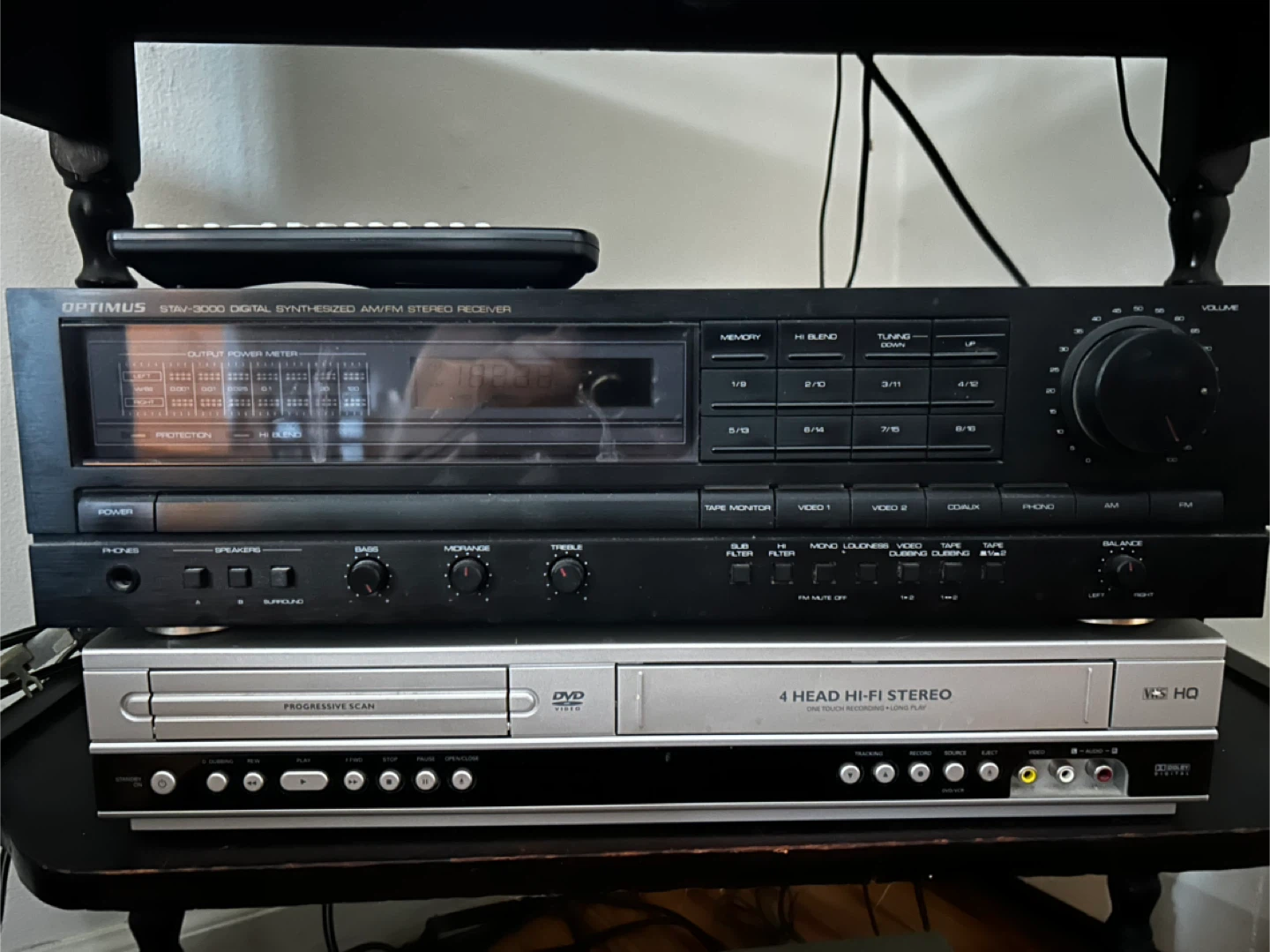 Realistic Stereo Double Cassette Deck & Optimus Receiver - photo 4