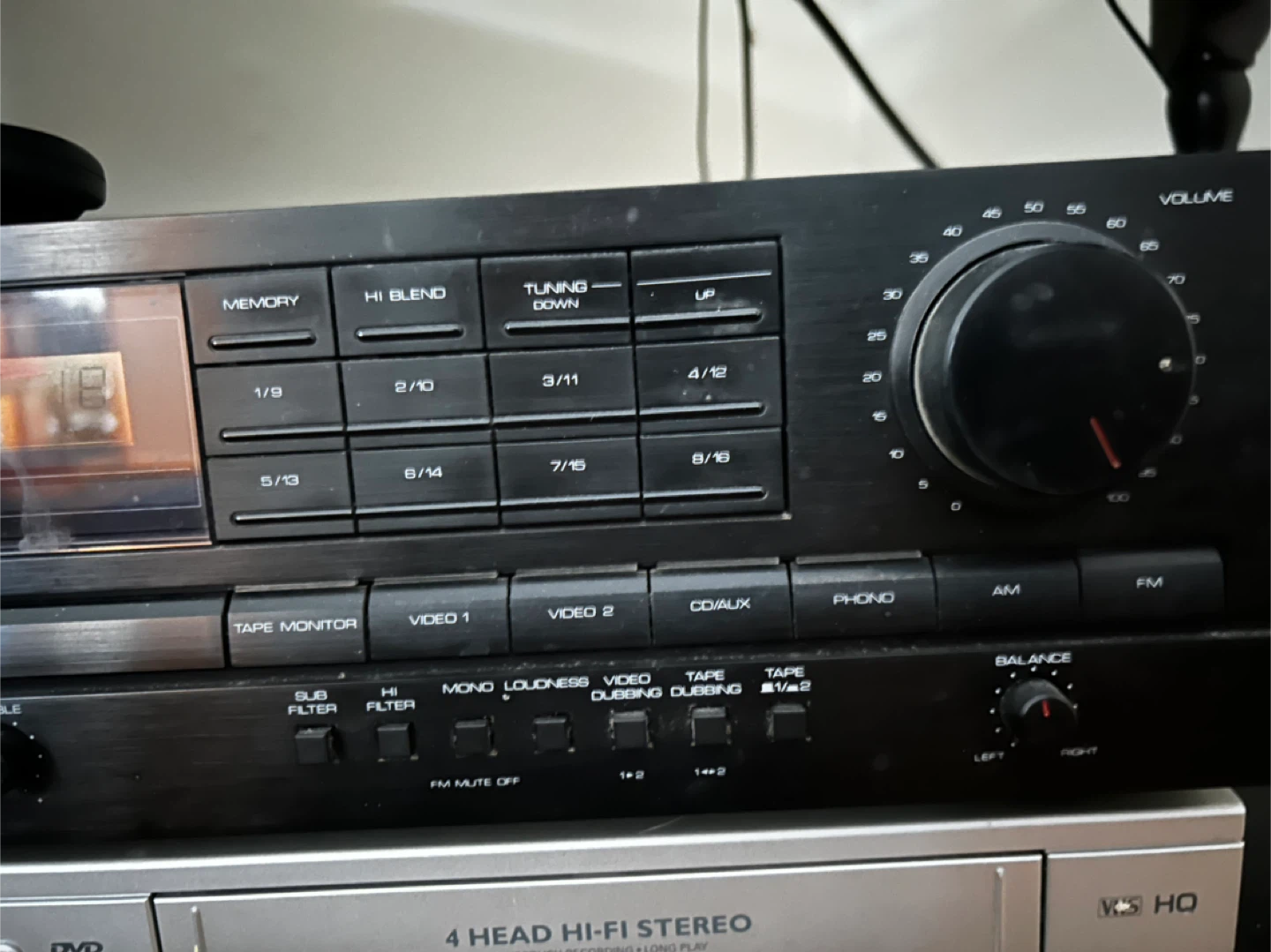 Realistic Stereo Double Cassette Deck & Optimus Receiver - photo 3