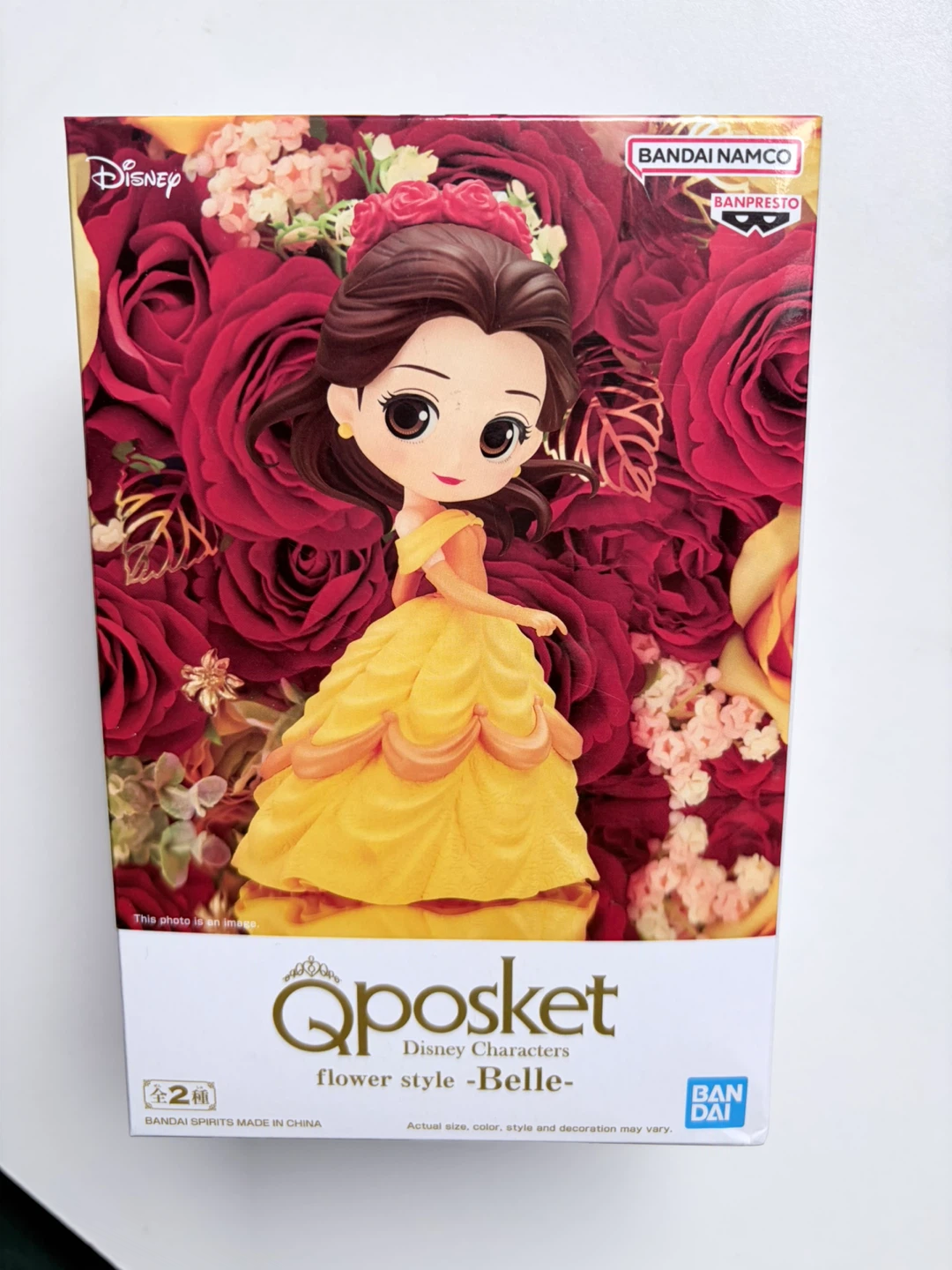 Q Posket Disney Characters Belle Flower Style - photo 3