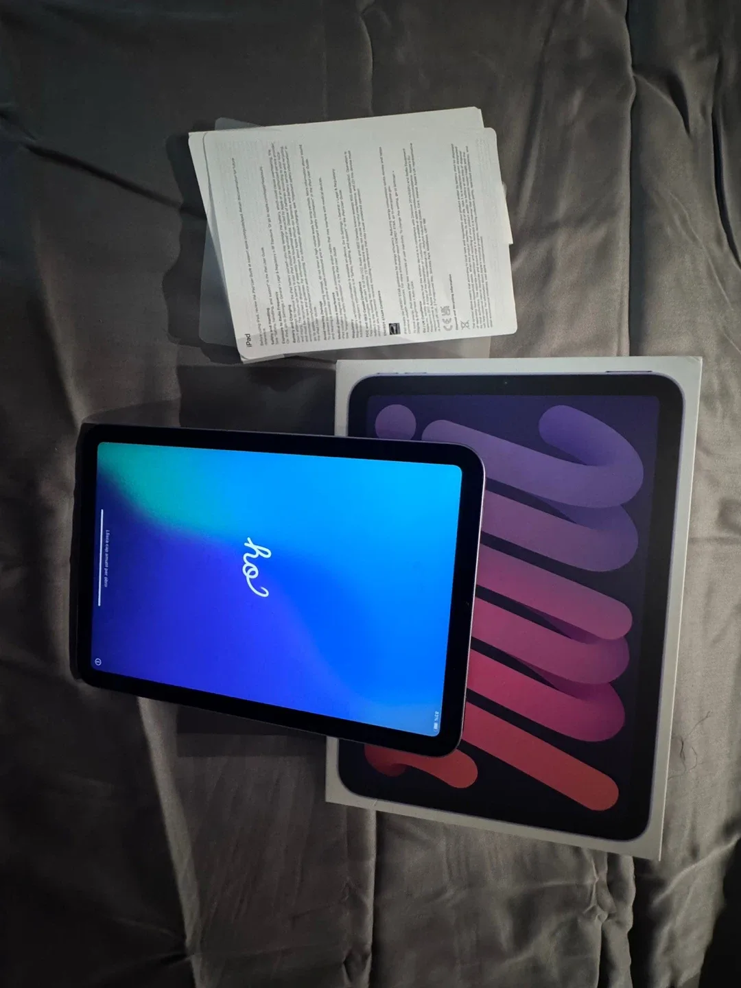 New Apple iPad mini Wi-Fi 256GB Purple image indicator(4)