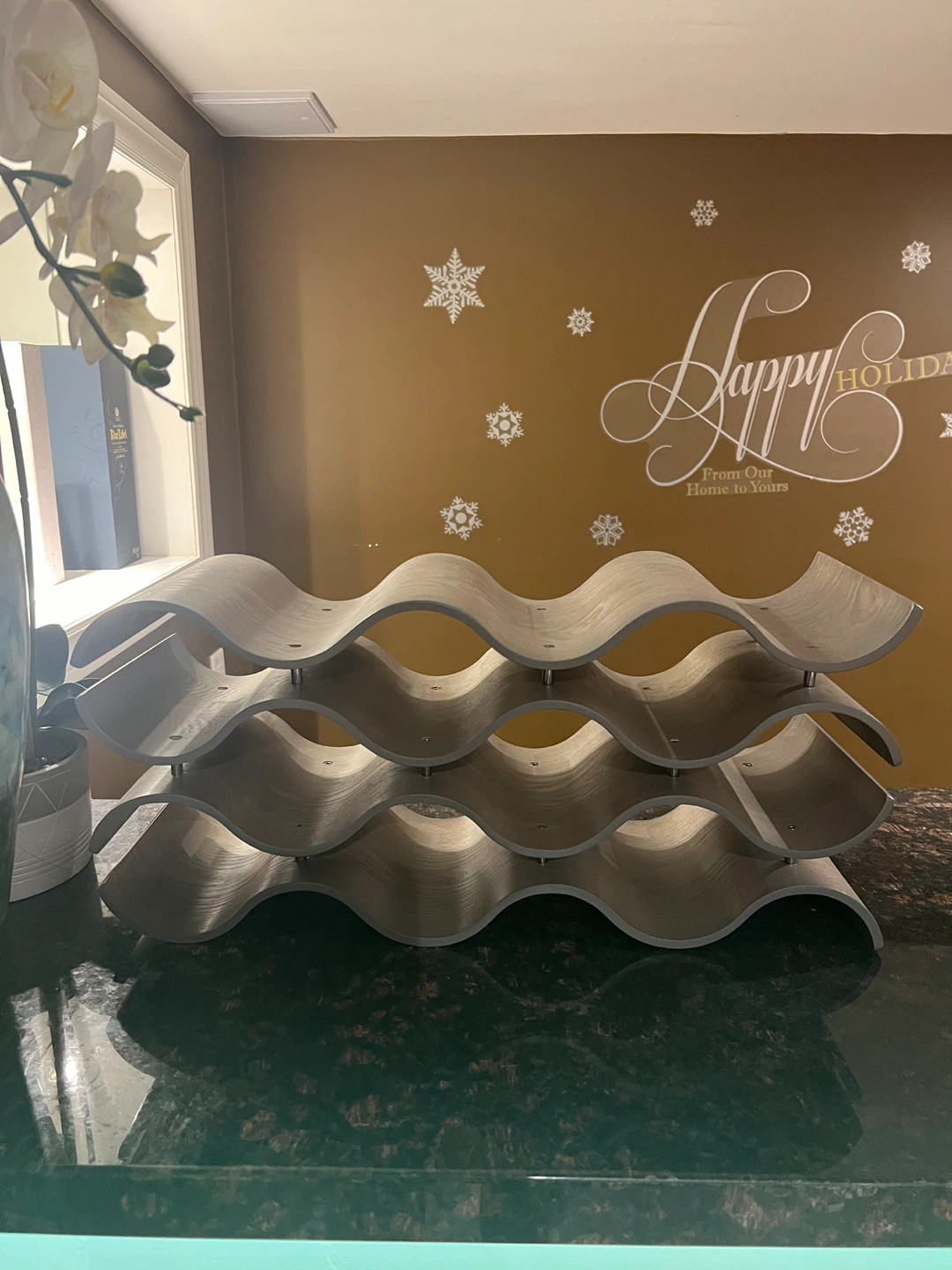 Modern Wine Rack - Holds 12 Bottles - photo 2