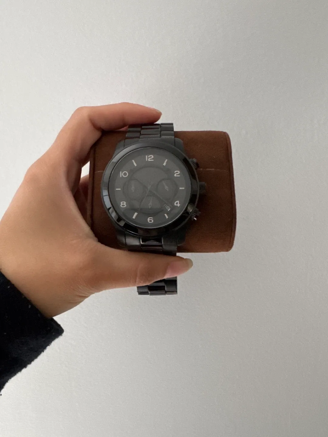 Michael Kors Men's Black Chronograph Watch