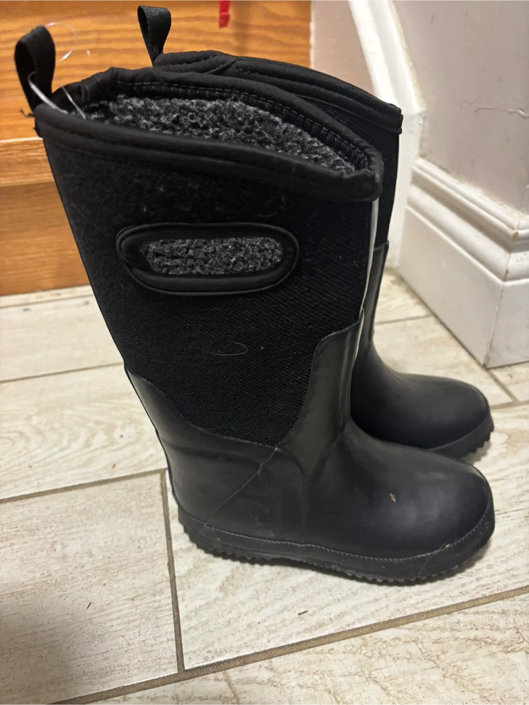 Bogs Black Rain Boots - Size 12 image indicator(2)