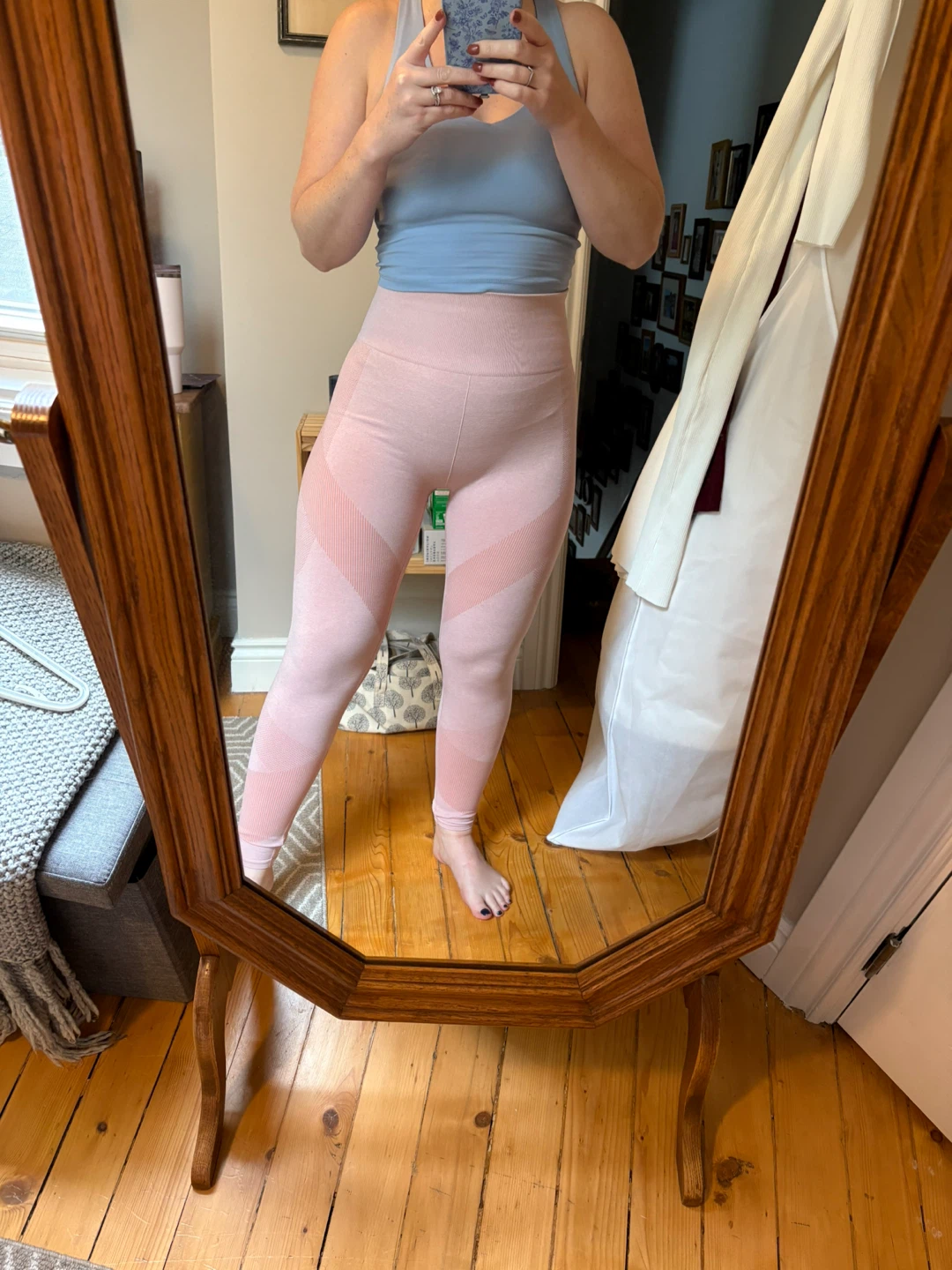 H&M Sport Pink Leggings - Size Small