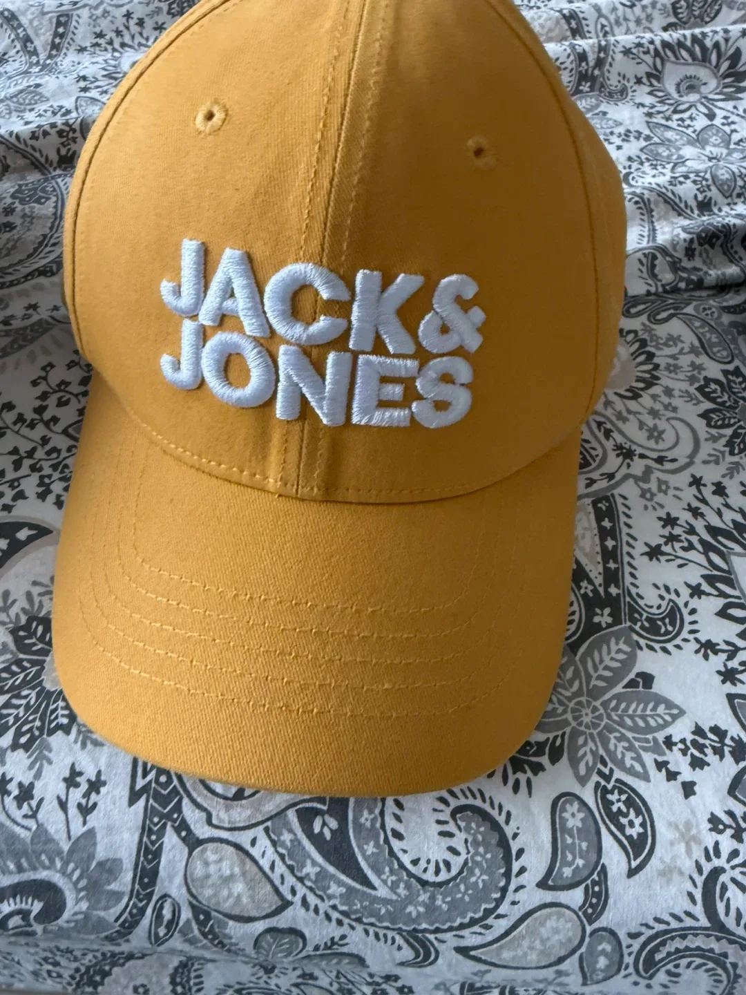 Jack & Jones Cap - Ochre Yellow, Size 59