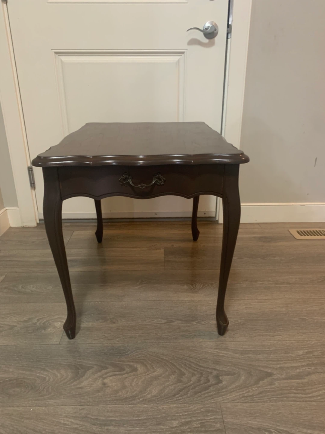 Brown Wooden End Table