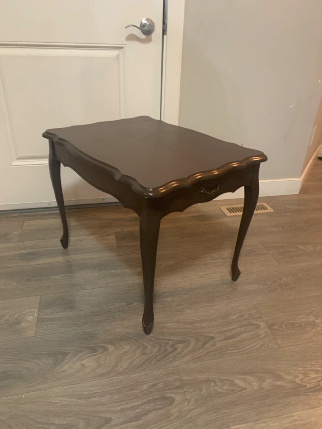 Brown Wooden End Table - photo 5