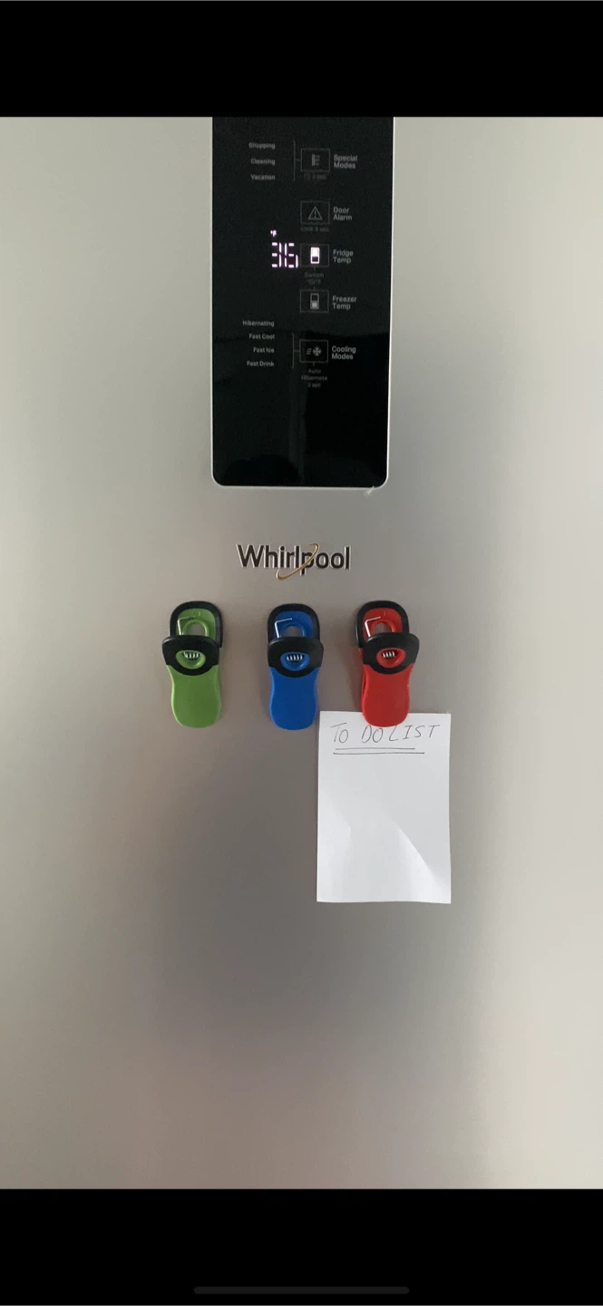 Set of 3 Magnetic Clips