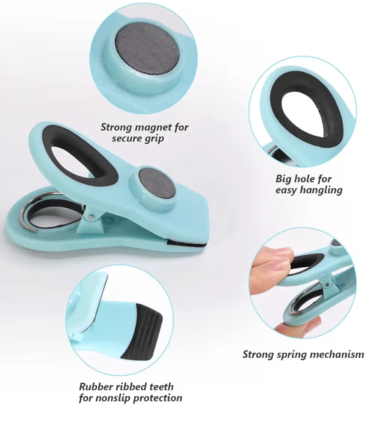 Set of 3 Magnetic Clips image indicator(2)