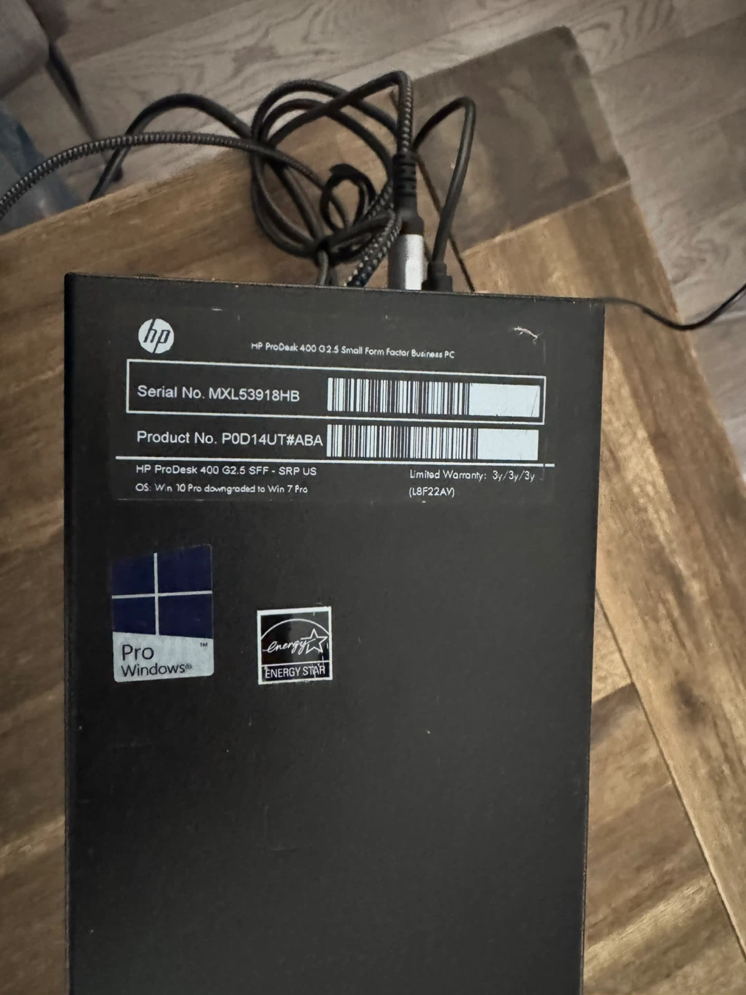 HP ProDesk 400 G2.5 SFF Business PC - photo 2
