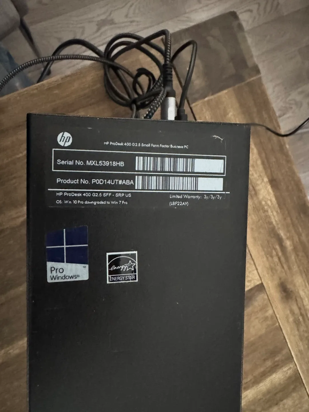 HP ProDesk 400 G2.5 SFF Business PC image indicator(2)