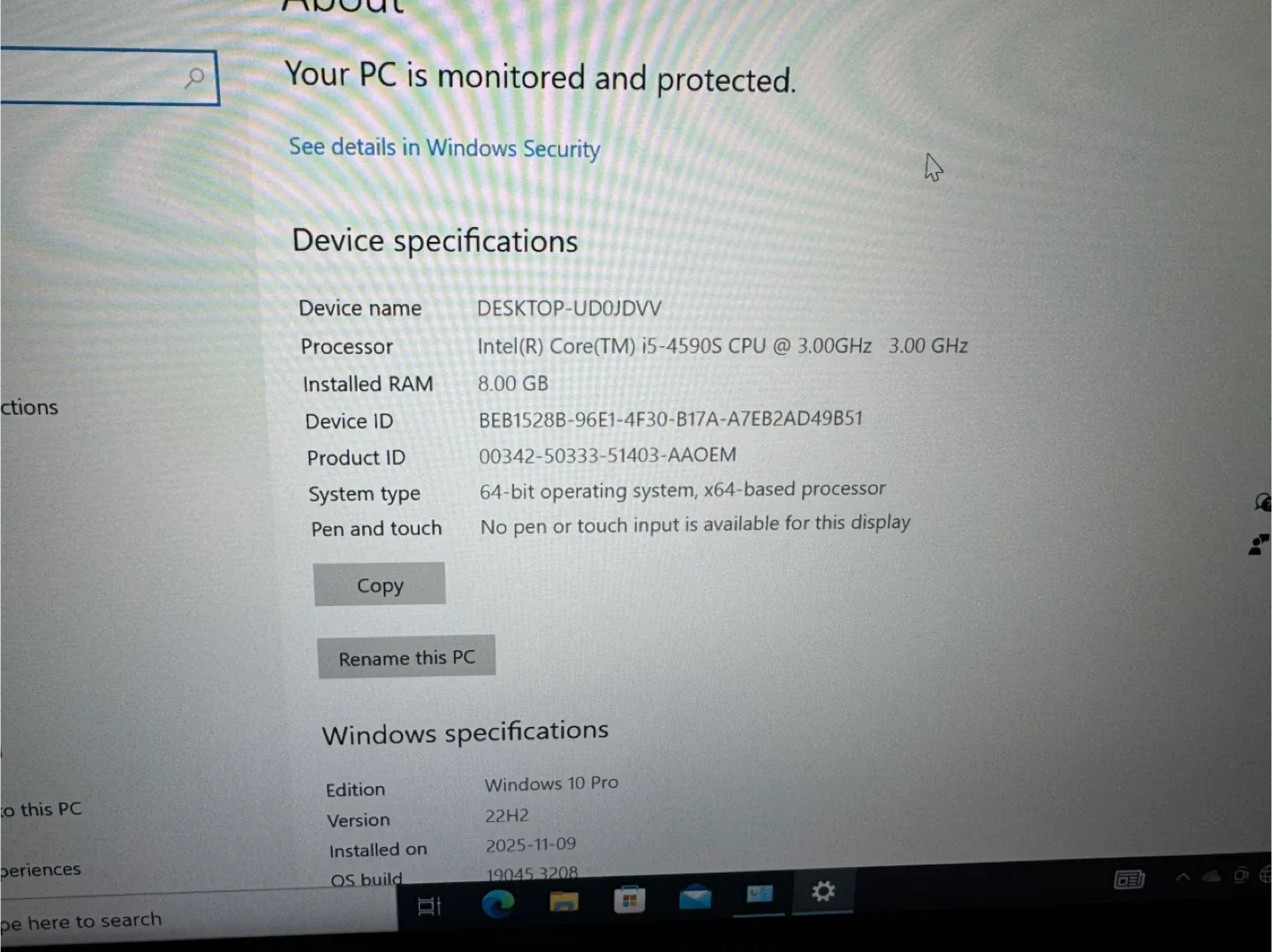 HP ProDesk 400 G2.5 SFF Business PC image indicator(3)