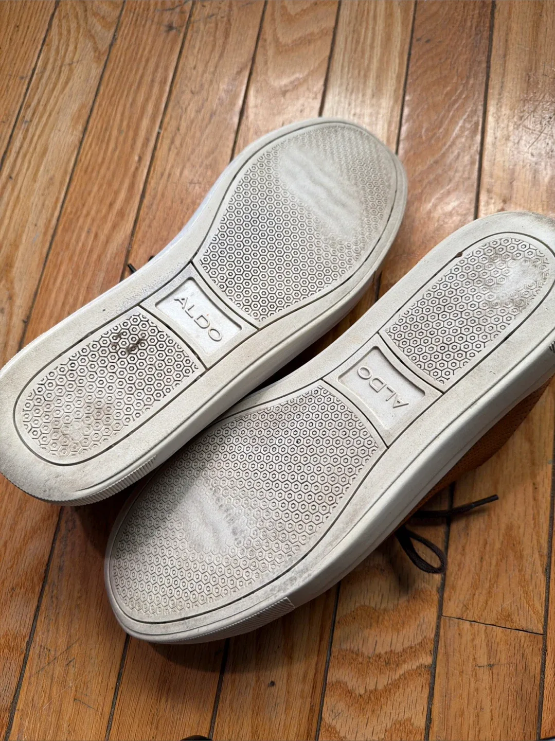 Aldo Brown Leather Sneakers image indicator(4)