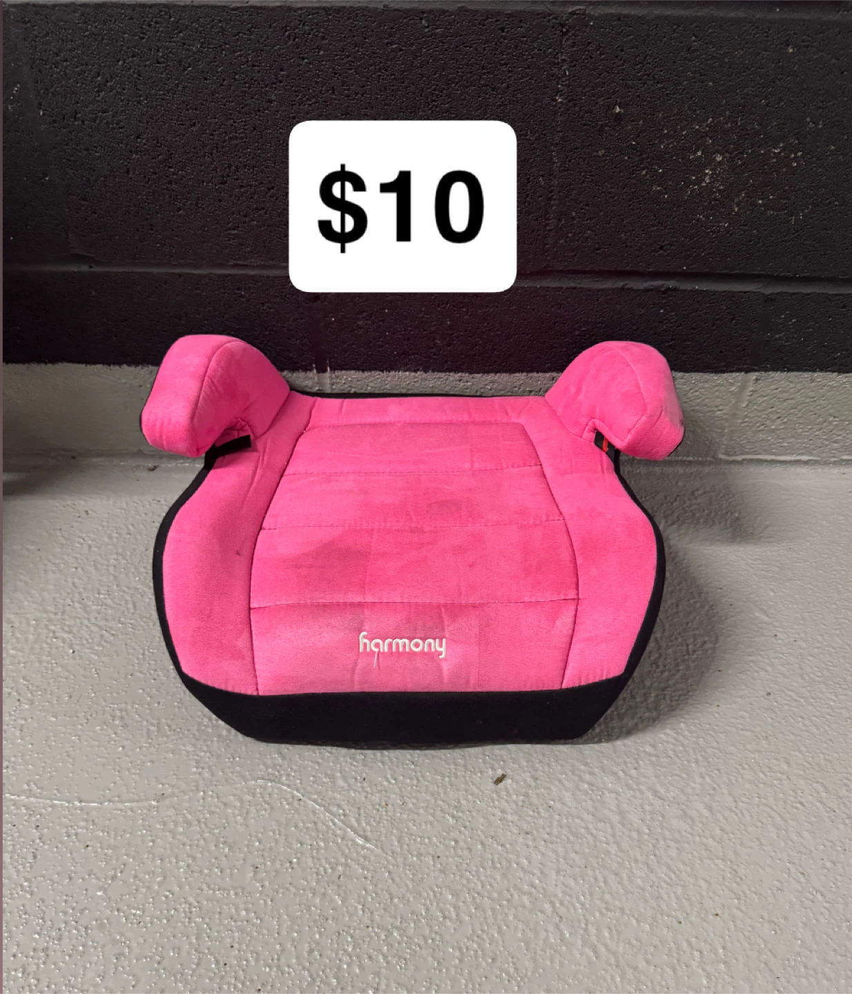 Harmony Pink Booster Car Seat