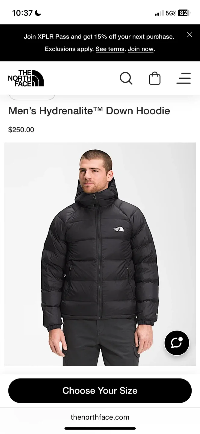 The North Face Puffer Jacket Hydrenalite image indicator(5)