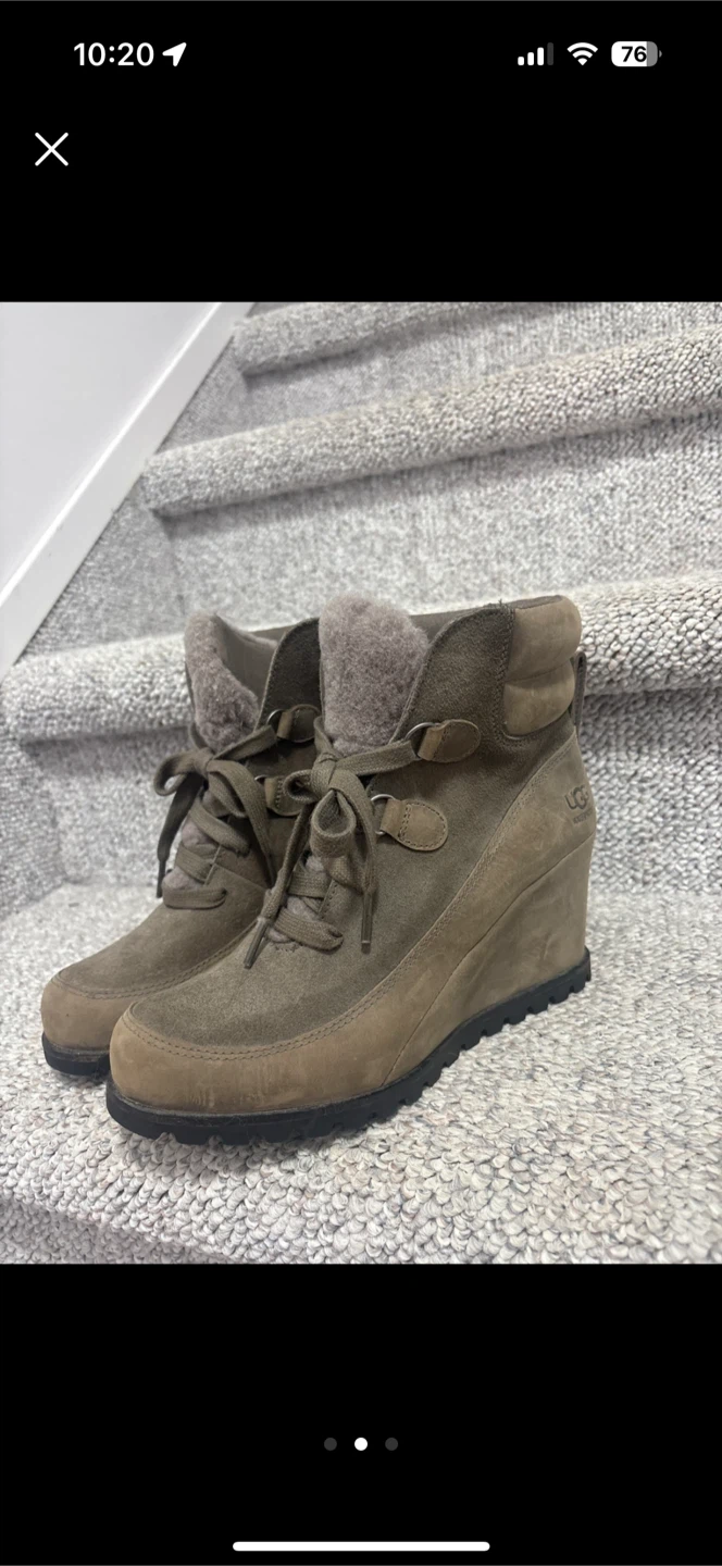 UGG Wedge Heel Boots 7.5 - photo 2