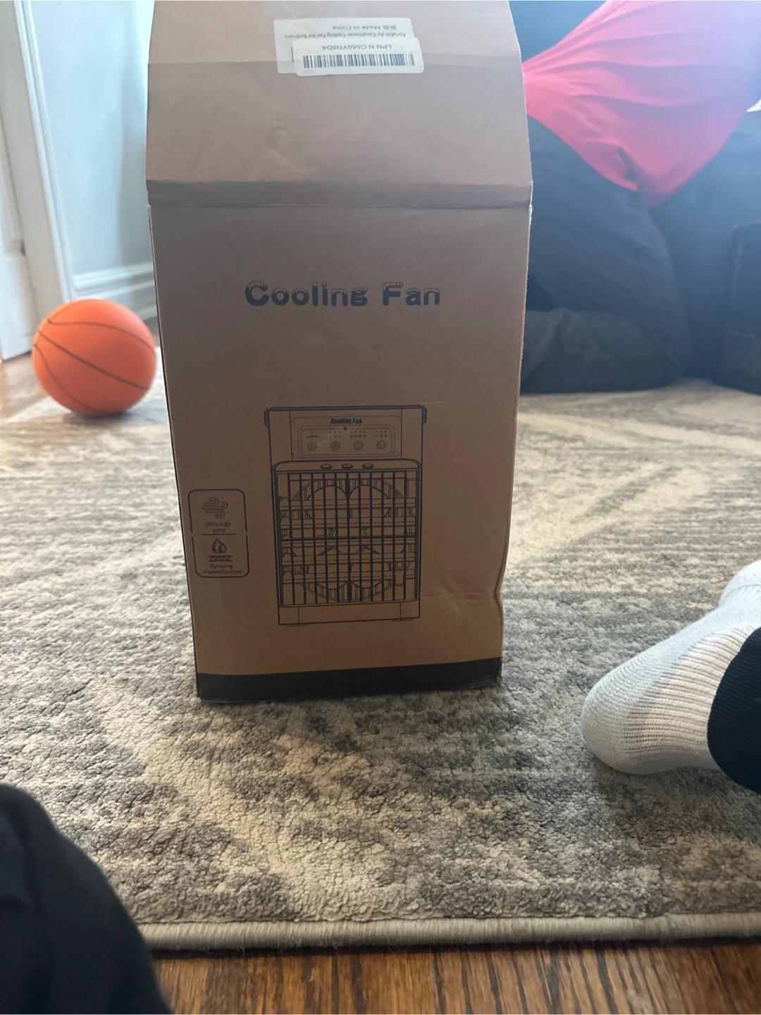 Cooling Fan - Powerful Motor, Large Air Supply