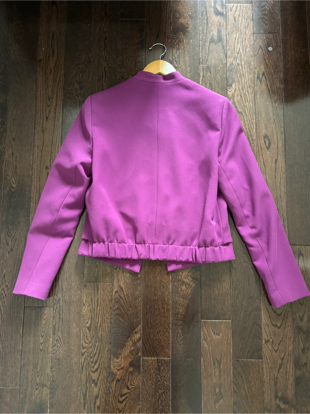Women’s Tristan Purple Cropped Jacket (Size P/S) image indicator(3)