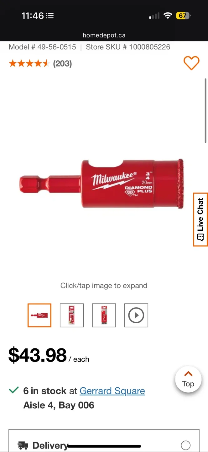 *New* $212+ 4x Milwaukee Diamond Max Hole Saw Set image indicator(3)