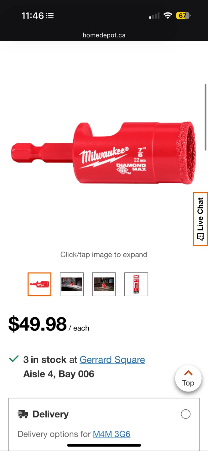 *New* $212+ 4x Milwaukee Diamond Max Hole Saw Set - photo 4