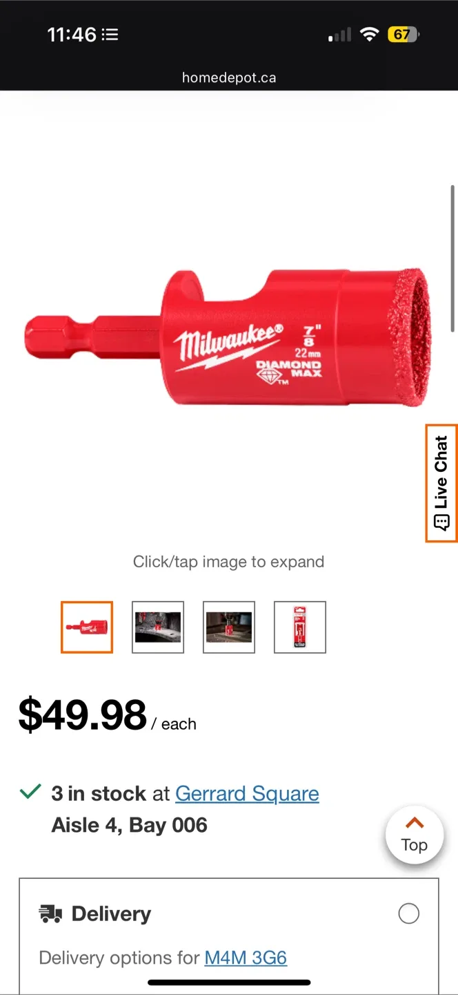 *New* $212+ 4x Milwaukee Diamond Max Hole Saw Set image indicator(4)