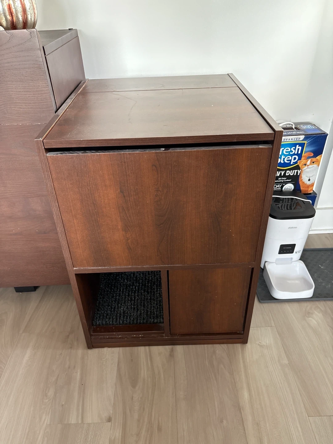 Refined Cat Litter Box - Out of Sight - pawesome furniture