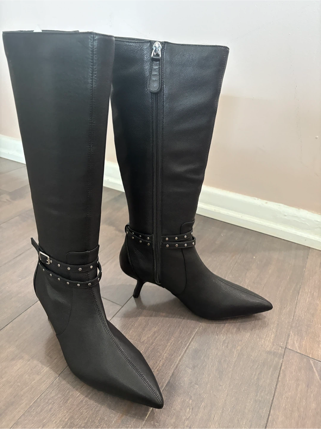 Caverley -  Leather Knee High Boots - photo 4