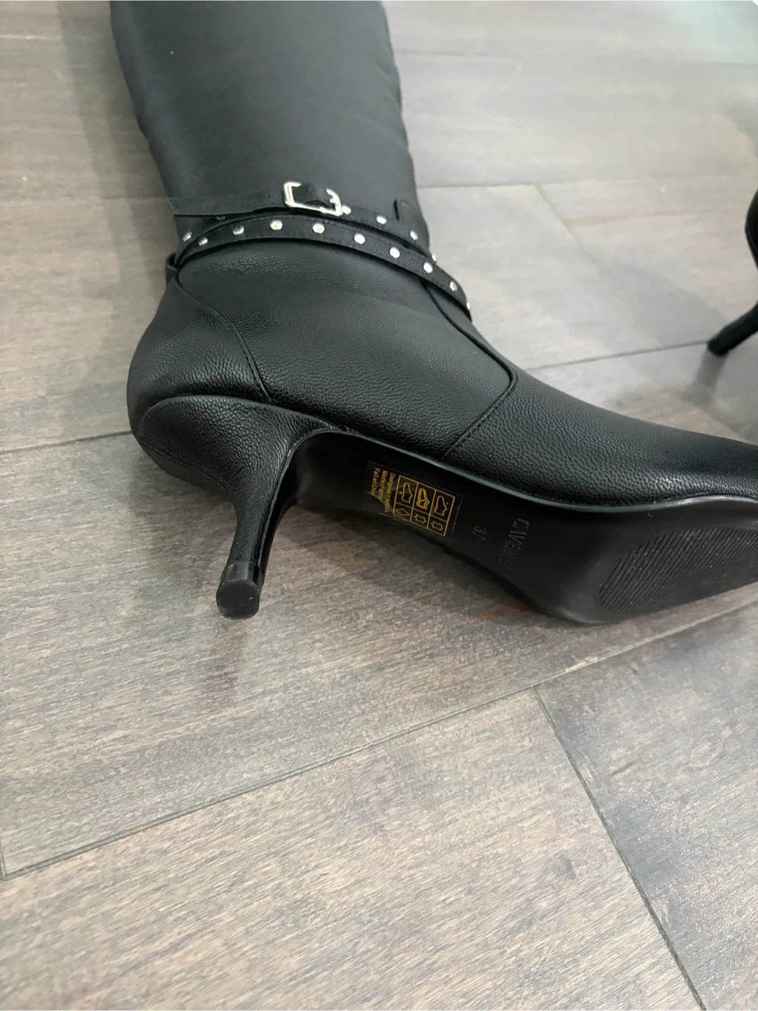 Caverley -  Leather Knee High Boots image indicator(6)