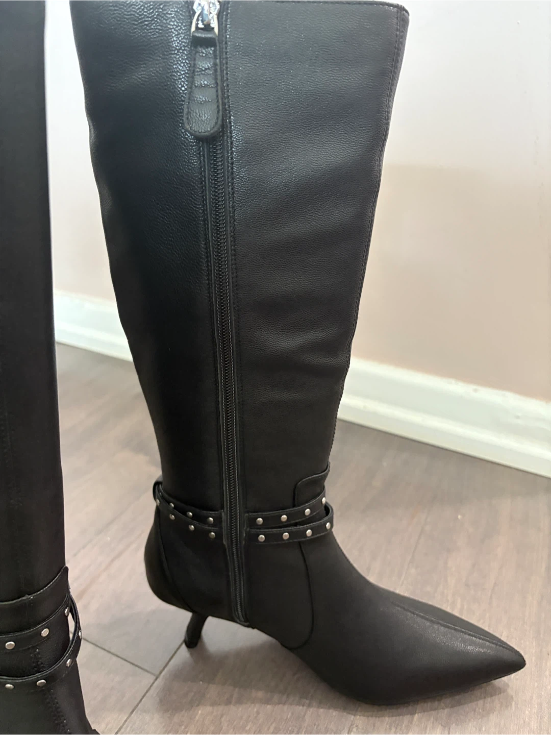 Caverley -  Leather Knee High Boots - photo 5
