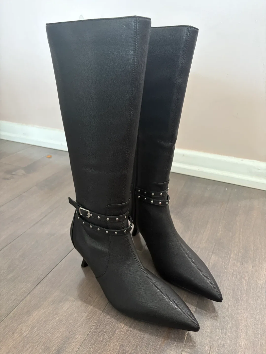 Caverley -  Leather Knee High Boots