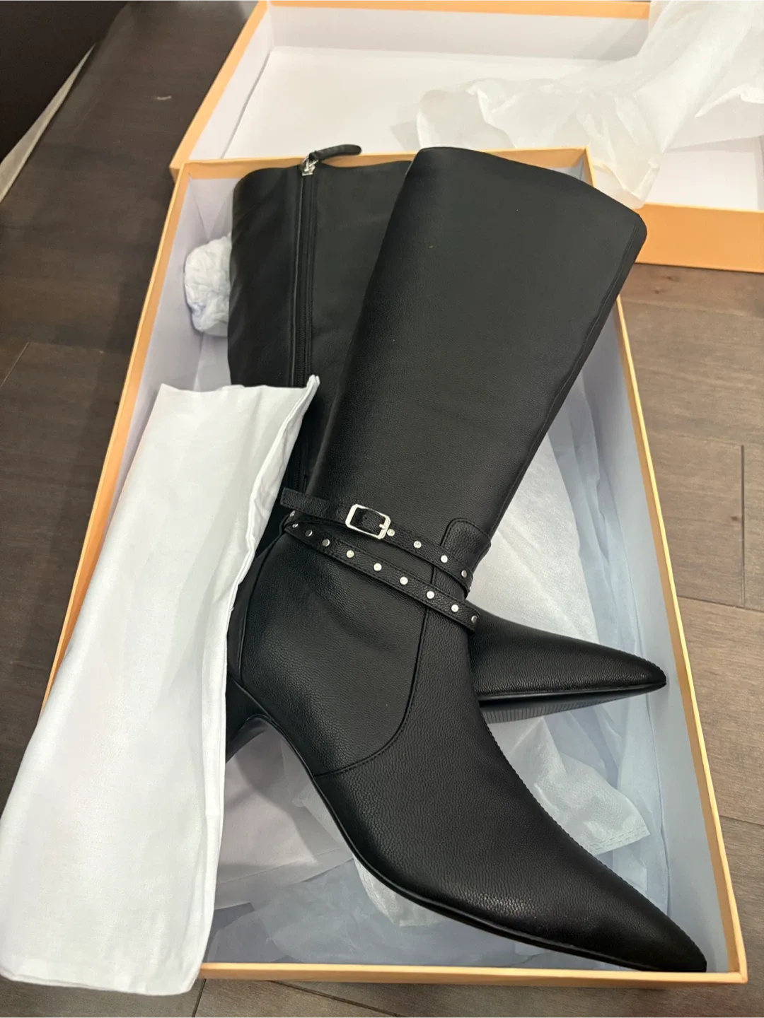 Caverley -  Leather Knee High Boots image indicator(9)