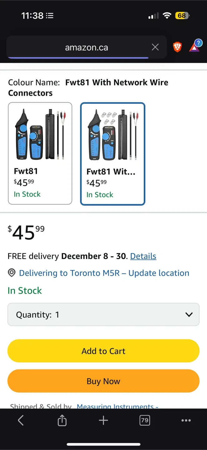 *New* $52 BSIDE FWT81 Multifunction Network Cable Finder image indicator(3)