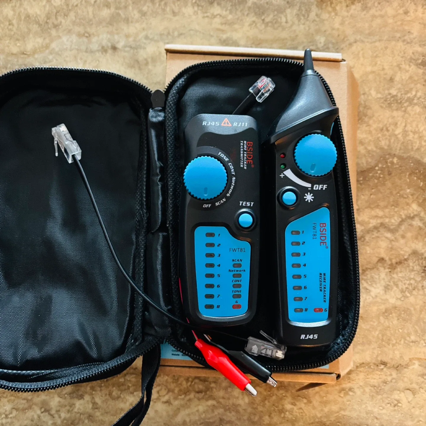 *New* $52 BSIDE FWT81 Multifunction Network Cable Finder