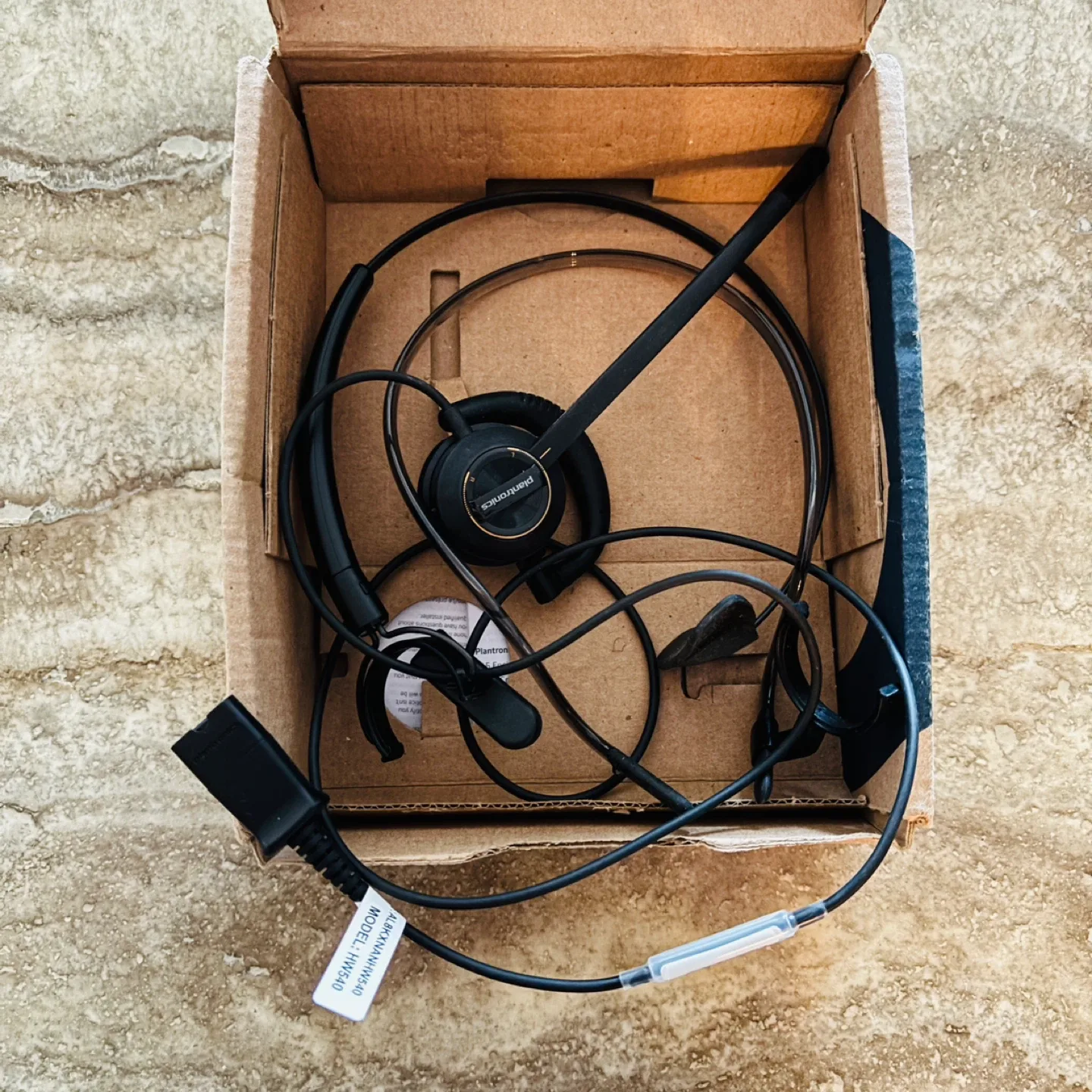 *New* $140+ Plantronics EncorePro 540 Customer Service Headset image indicator(2)