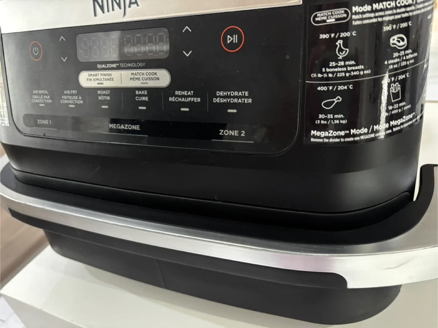 Ninja DualZone Air Fryer image indicator(2)