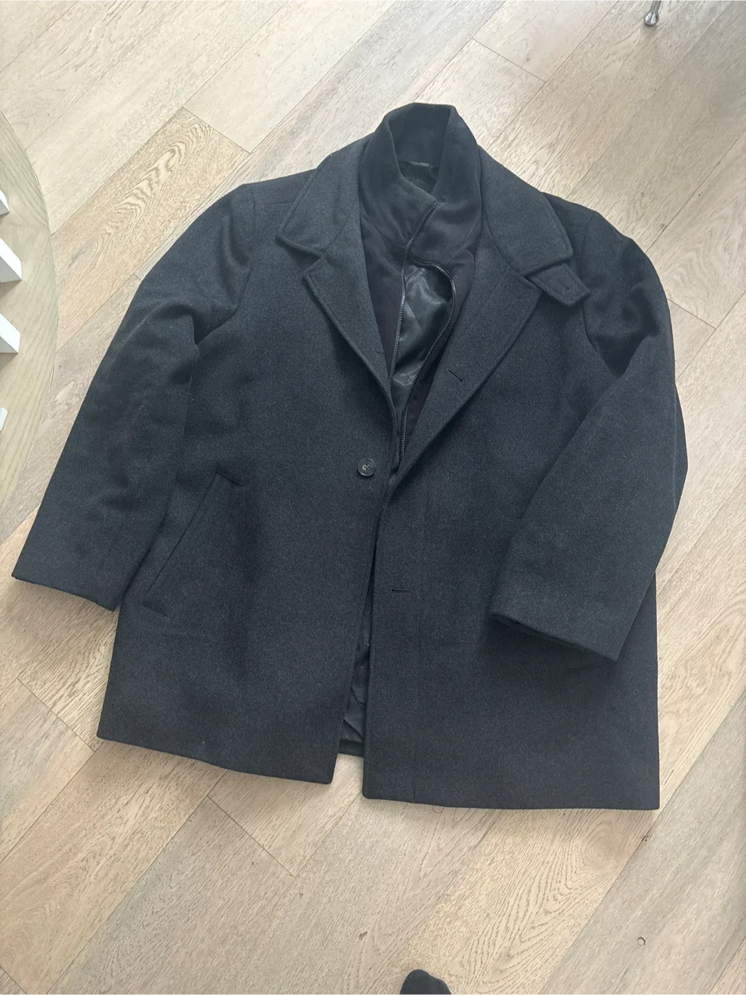 Jones New York Wool Blend Overcoat - XXL