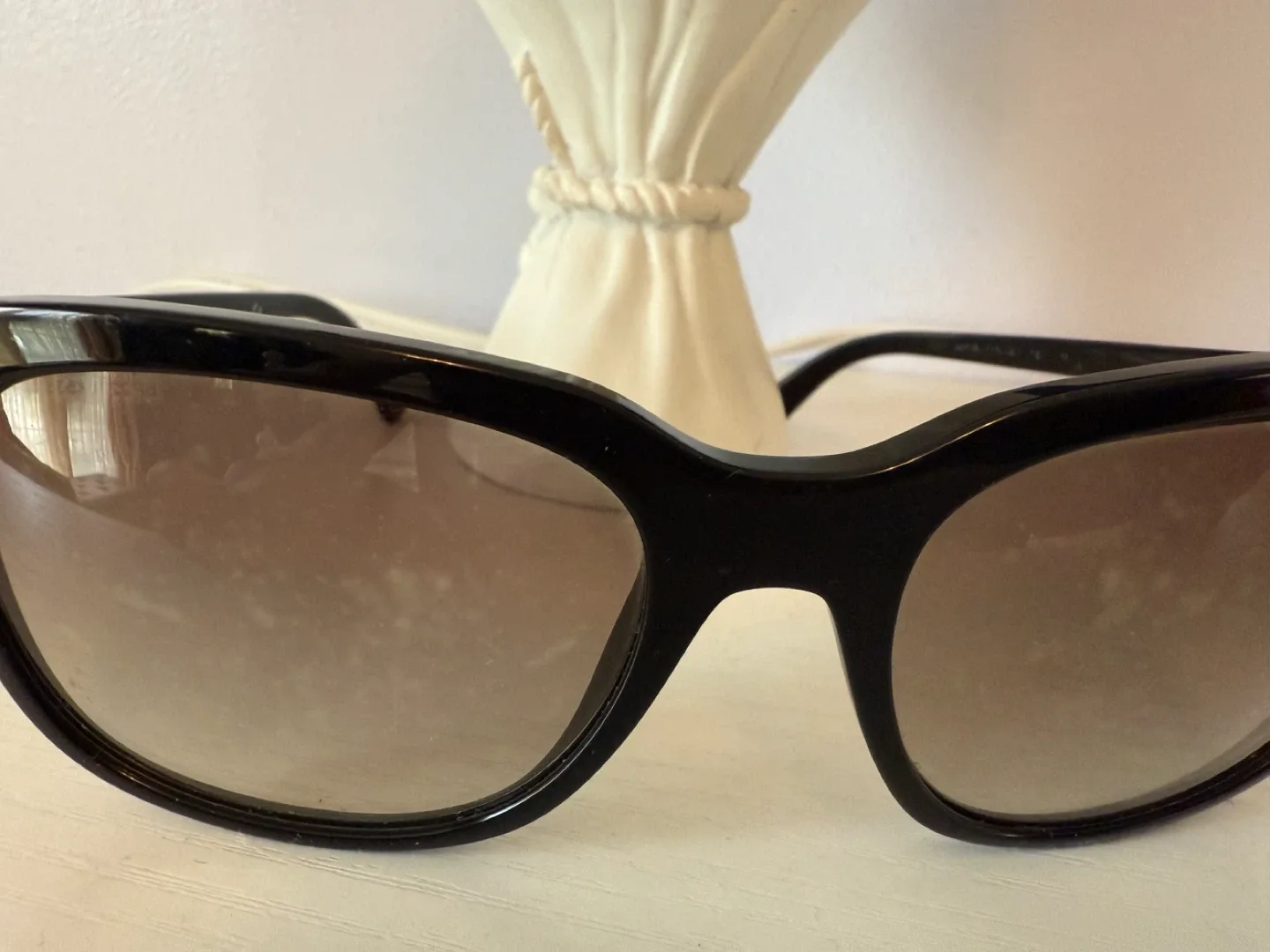 Prada Black Sunglasses with Case( BP22764536) image indicator(6)