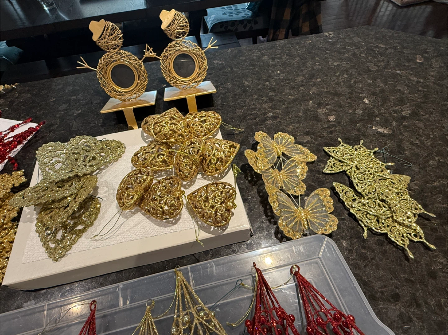 Christmas Ornament Bundle - Red & Gold - photo 4