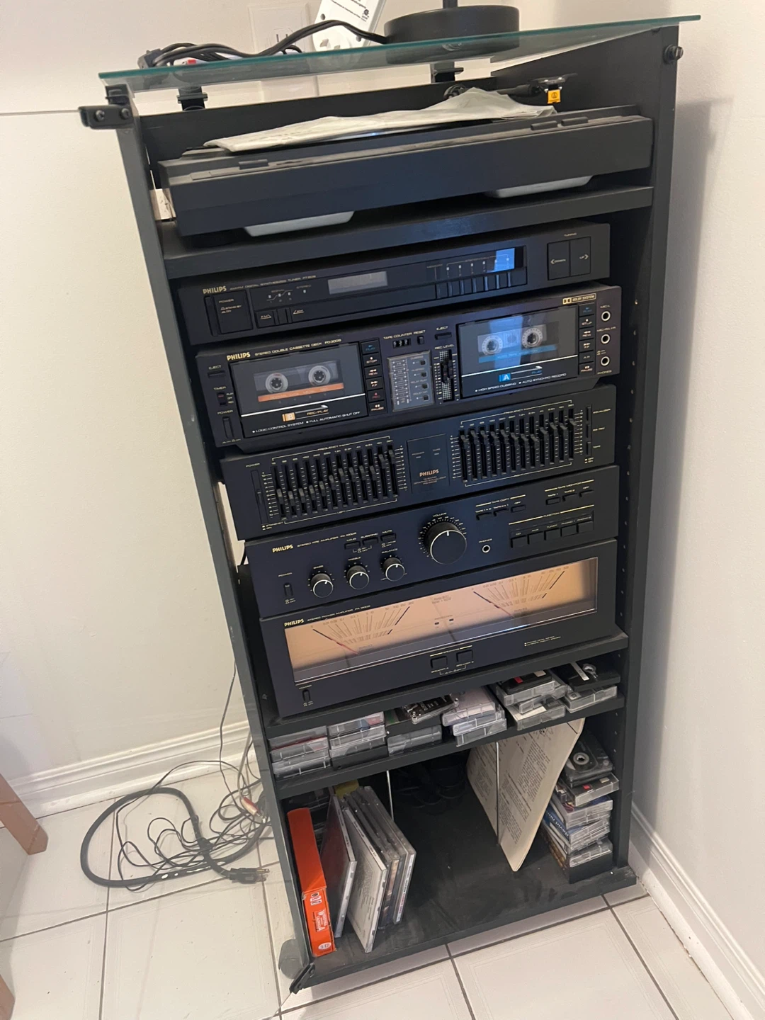 Vintage Philips Stereo System