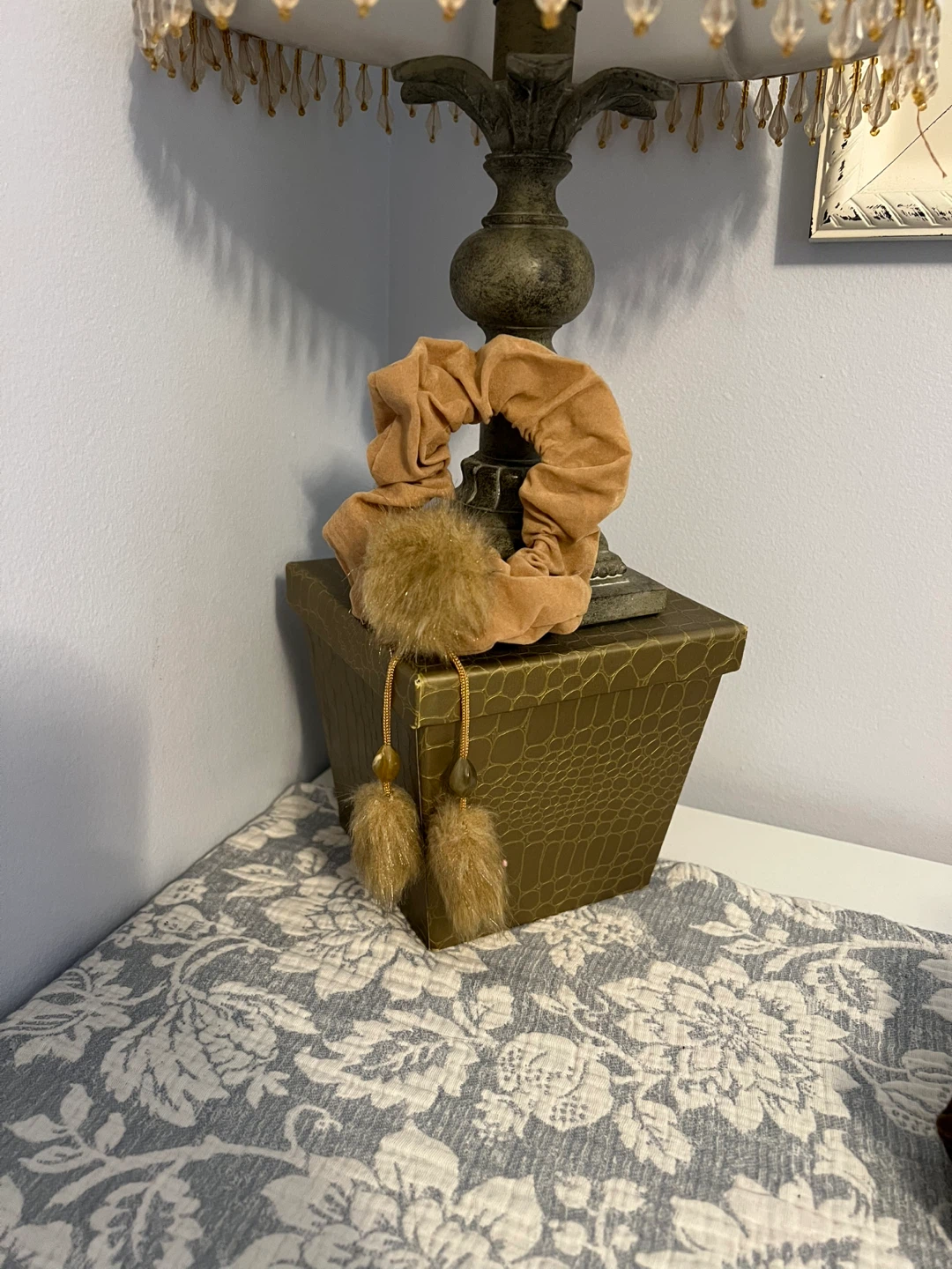 Brown Scrunchie with Tassels - photo 4