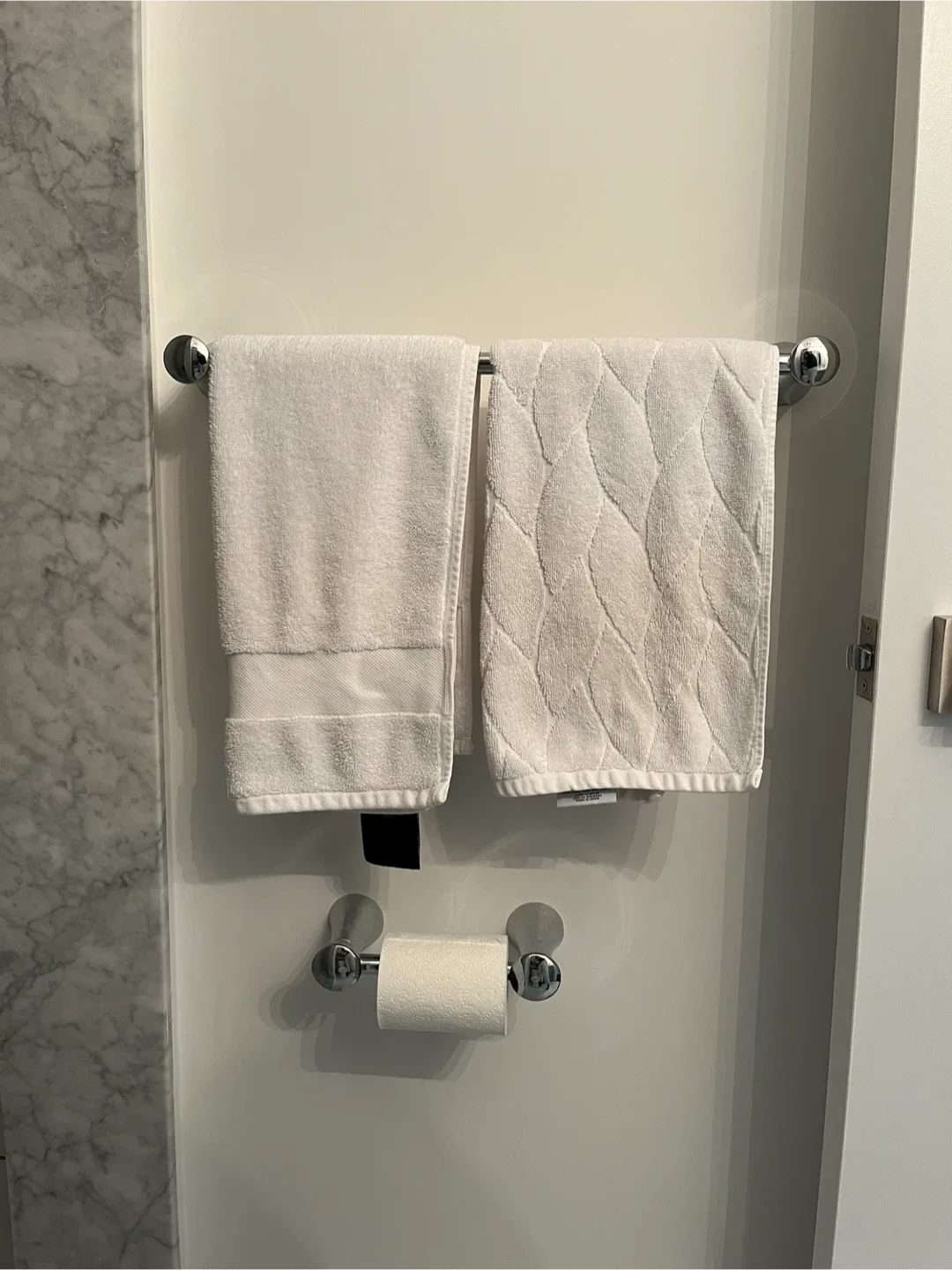 Bathroom Vanity Light, Mirror, Towel and Toilet Paper Bar image indicator(3)