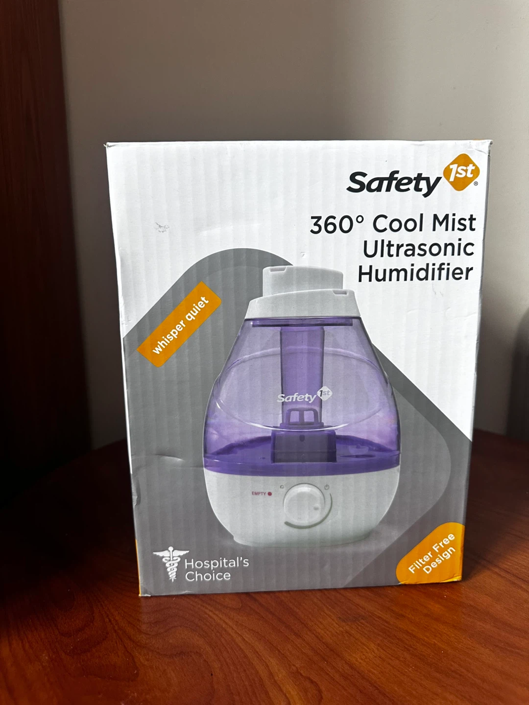 Safety 1st 360° Cool Mist Ultrasonic Humidifier - photo 3